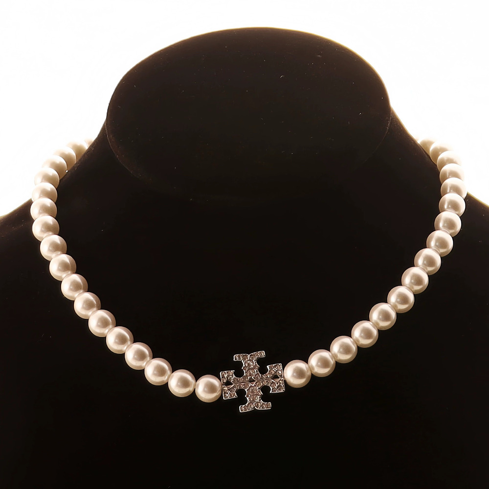 Tory Burch Tangli Pearl Bracelet Necklace Boutique Vintage